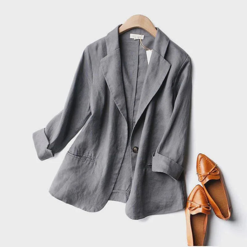 Aleandro | Linen Blazer