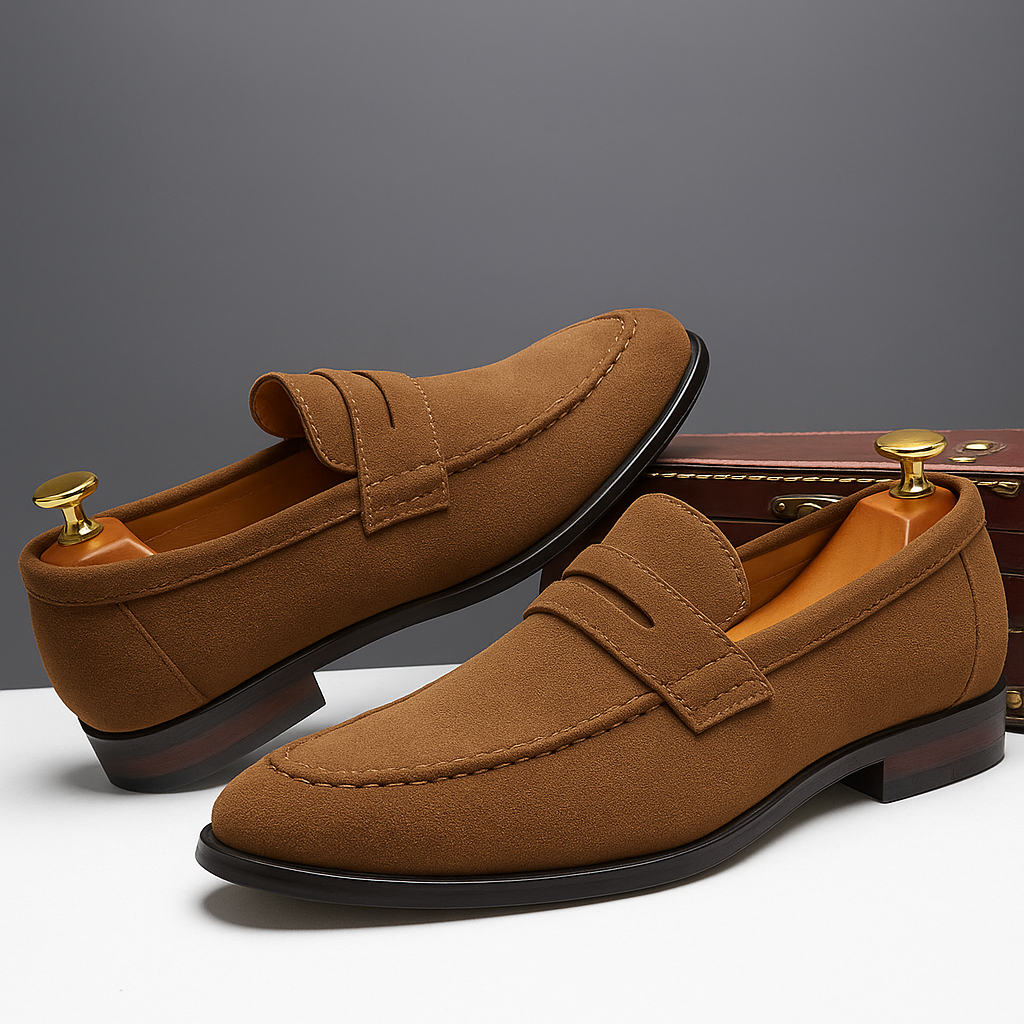 Marcus | Classic Suede Loafers