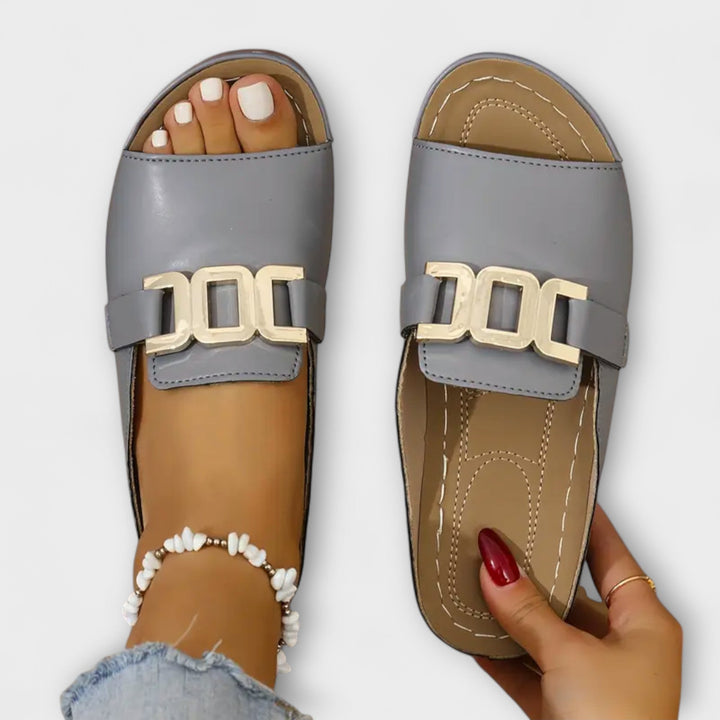 Clara Comfortable Buckle Sandals