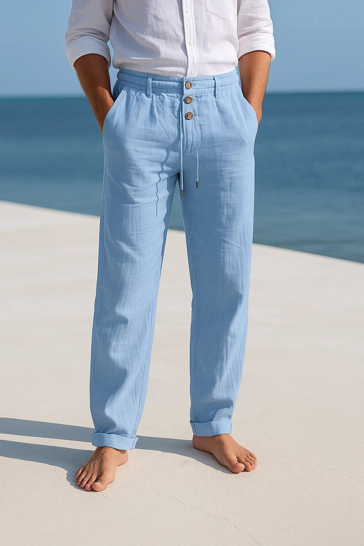 Arthur | Light Linen Trousers